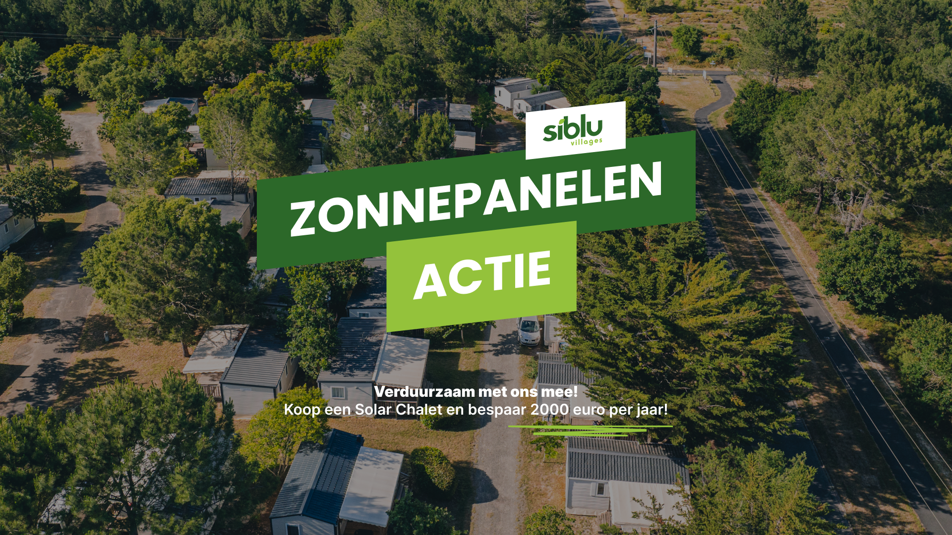 Zonnepanelen actie van Siblu