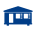 Pictogram van een chalet